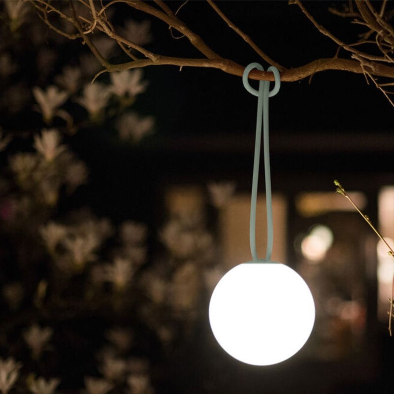 Fatboy Bolleke Hanging Light Rechargeable LED light via USB connection | Portable ambient lighting | 3 Brightness Mode | IP55 Splashproof | 100 cm hanging loop, 20 cm Light | Sage - Image 2